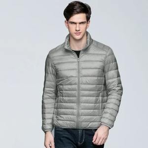 Veste en duvet de canard ultra légère 90% pour homme Nouvelle collection automne hiver. Manteau d'Extérieur à Col Montant en Tissu Canvas S-3XL - Product Image 6
