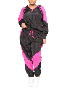 Vêtements de sport pour hommes en gros, nouveau modèle, coupe ajustée, maillot de sport, survêtement long ajusté, motif uni, coupe-vent, jogging - Product Image 2