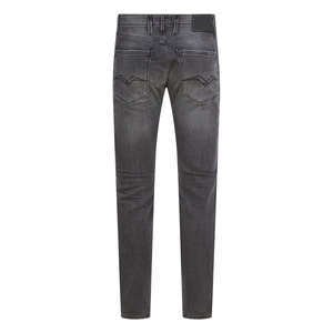 Pantalones vaqueros del mejor estilo para hombre, pantalones vaqueros de algodón al por mayor, pantalones vaqueros de cintura alta con botones para Unisex, suministro OEM - Product Image 2