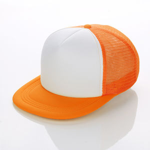 Casquette de camionneur en maille respirante et imperméable 100% coton, personnalisable avec un logo par transfert thermique, réglable, pour adultes unisexes - Product Image 1