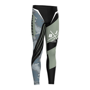 Bonne Qualité Odm Sublimé Judo Jiujitsu Leggings Hommes Sport Pro Pantalon Shorts Et Compression Mma Spats - Product Image 3
