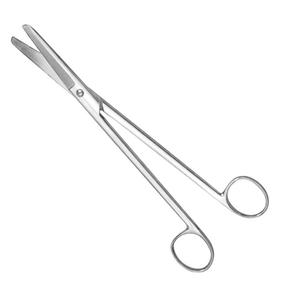 Tijeras Sims uterinas curvas de 24cm de alta calidad, instrumentos quirúrgicos de acero inoxidable, fabricante directamente exportado - Product Image 3