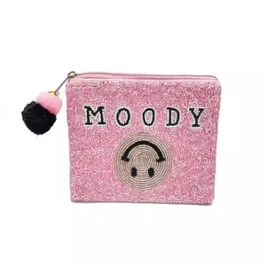 Monedero de mano bordado con cuentas de semillas, monedero hecho a mano con color personalizado para niña de MD HANDICRAFTS - Product Image 4