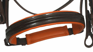 Cheval CHEVAL BRIDE DELUXE ANATOMIQUE EN CUIR ÉLEVÉ Meilleure nouvelle bride anatomique Cheval bride anatomique en cuir - Product Image 6