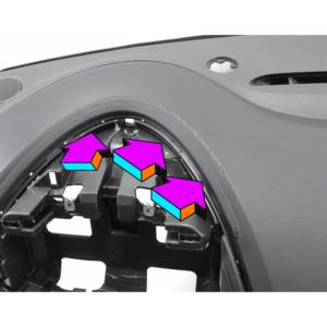 KIT AIRBAG COMPLETO RENAULT Clio Serie IV K9K 608, K9K 628, K9K 638 (12>19) - Product Image 6