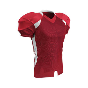 Vente en gros impression par sublimation de broderie imprimée haute qualité conception personnalisée maillot de football américain - Product Image 4