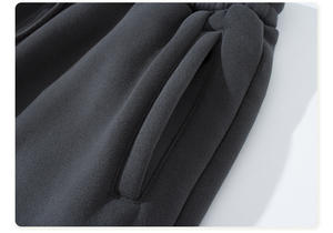 Pantalones Deportivos de Felpa Personalizados al por Mayor, Pantalones Jogger Suaves y Cálidos con Cintura Elástica para Deportes, Ropa Casual de Invierno - Product Image 3