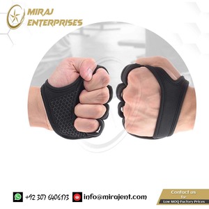 Protection complète de la paume Grip supplémentaire pour les tractions Cross Training Fitness, gants d'haltérophilie ventilés avec poignets intégrés - Product Image 2