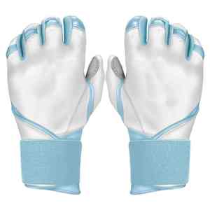 Guantes de bateo de béisbol antideslizantes de cuero genuino de calidad profesional, guantes de bateo de béisbol ligeros Unisex para adultos jóvenes - Product Image 6