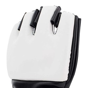 Professional Training MMA <b>Gloves</b> with <b>Moisture</b> Wicking Hook & Loop Closure PU Material-Unisex Adult Factory Made Wholesale - Product Image 5