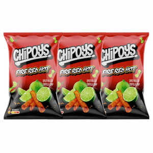 Prix ​​bas pour la meilleure qualité de chips de maïs Chipoys Chipoys Fire Red Hot Rolled - 4oz (113,46g) Chipoys - Fire Red Hot - Product Image 4