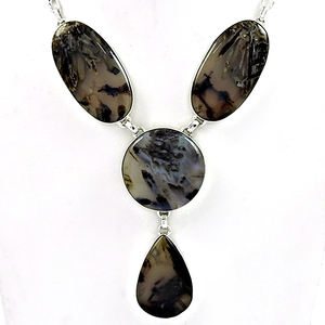 สร้อยคอเงินสเตอร์ลิงตุรกี925อาเกตธรรมชาติการทำความสะอาดในเชิงบวกเครื่องประดับช่างฝีมือทำด้วยมือขายส่ง ODM - Product Image 3