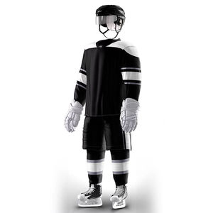 Conjunto de Uniforme de Hockey sobre Hielo Personalizable con Logotipo del Equipo, Jersey de Malla Transpirable, Pantalones Resistentes, Impresión por Transferencia de Calor, Ecológico y de Secado Rápido - Product Image 5