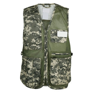 Chaleco de invierno transpirable Cordura Unisex personalizado de carga multibolsillo utilidad pesca caza senderismo y chaleco táctico al aire libre - Product Image 1