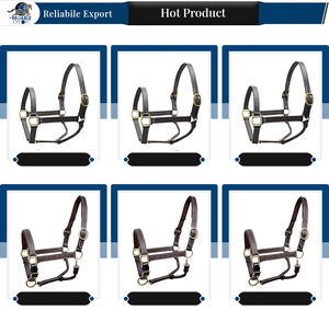 Australian Saddle Accessories Genuine Leather Horse <b>Bridle</b> and Halters Indian Manufacturer's Fancy Stitched Product - Product Image 6
