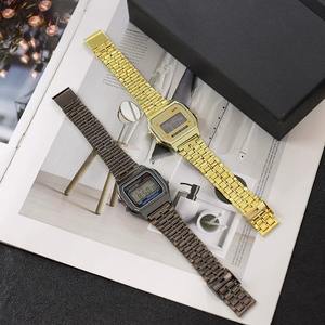 นาฬิกาควอตซ์แฟชั่นขายดี สไตล์เรโทร <span class=keywords><strong>F91W</strong></span> นาฬิกาดิจิตอลทรงเหลี่ยม ฟังก์ชั่นหลากหลาย กันน้ำ นาฬิกาสปอร์ตสำหรับผู้ชายและนักเรียน - Product Image 2