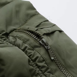Top Quality Casual Wear <b>Women</b> <b>Bomber</b> <b>Jacket</b> Designed For Everyday Wear With Comfortable Fit And Simple Style - Product Image 6
