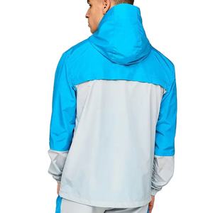 <b>Summer</b> Custom Two Piece Solid Color Windbreaker Short <b>Jacket</b> Set <b>Mens</b> Windbreaker Tracksuit Short Set 2026 - Product Image 4
