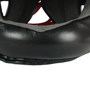 Casque de protection intégral léger YQ personnalisé en acier au carbone et bambou, couleur unie, avec frein en U, pour MMA et Kickboxing, protection des oreilles - Product Image 4