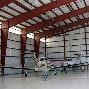 Hangar d'avion en acier de conception moderne certifié CE & ISO pour utilisation en atelier industriel - Product Image 3