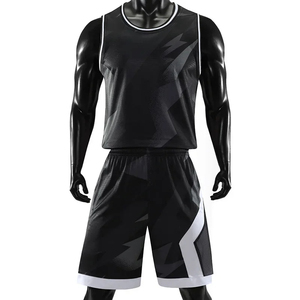 Uniforme de basket-ball personnalisé pour adulte, personnalisable avec votre propre logo, ensemble respirant en polyester 2025 à basse quantité minimale de commande, nouveauté 100% - Product Image 3