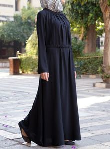 Elegante diseñador largo Abaya para mujer elegante islámico tradicional vestido modesto estampado en relieve vestido de baile silueta Natural - Product Image 3