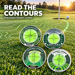 Niveau à bulle de golf personnalisé avec logo, aide au putting portable, conception double face pour clubs de golf, tournois et magasins professionnels - Product Image 1