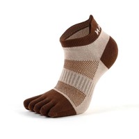 Calcetines atléticos de corte bajo con etiqueta privada personalizada de cinco dedos, malla transpirable, Talón reforzado, dedos de los pies, antiampollas, venta al por mayor, fábrica de Vietnam