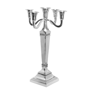 Multi-Colour & Silver <b>Holder</b> Candle <b>Holder</b> and <b>Tealight</b> <b>Holder</b> Set OF Two Pieces For Home & Restaurant Wedding Decorative Items - Product Image 2