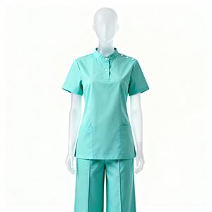 Fabricación de uniformes médicos grandes y altos conjuntos de pantalones de fregado flaco uniforme médico mujeres Scrub Set médico enfermería uniformes conjuntos - Product Image 4