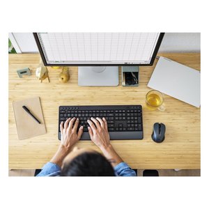 Clavier et souris TREZO Noir et Gris 24530 - Product Image 5