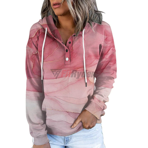 Conjunto de sudadera con capucha de Invierno para mujer con diseño de OEM personalizado, jersey con cuentas, chándal con bordado, sudaderas con capucha personalizadas al por mayor - Product Image 6