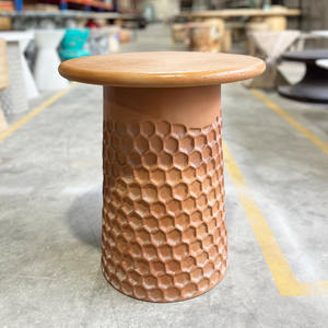 Fábrica personalizada de diferentes tamaños decorativa moderna mesa auxiliar diseño de hormigón proveedores de muebles embalaje personalizado - Product Image 2