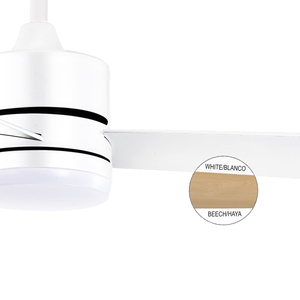 พัดลมเพดาน Bel Air Home-kilim-มอเตอร์ DC และไฟ LED 20W-6ความเร็วลมและ3อุณหภูมิแสง-รวมรีโมทคอนโทรล - Product Image 6