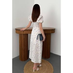 Vestido Floral Lila de Verano - Lila - Product Image 5