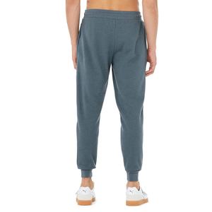 Pantalons de survêtement en molleton Bella Canvas 3727 Heather Slate UNISEX, molleton éponge, coupe slim, vente en gros, molleton personnalisé - Product Image 3