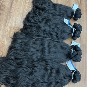 ¡Venta al por mayor! Extensiones de cabello de trama-Extensiones de cabello ondulado natural Cabello sin procesar-Listo para enviar - Product Image 6