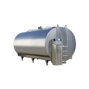 Toplu süt soğutucu/süt soğutma tankı/yatay ve dikey süt depolama tankı soğutma sistemi ile