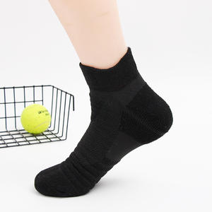 Chaussettes de sport pour hommes et enfants - Mélange de coton, séchage rapide, design haut tube, 10 paires - Product Image 3