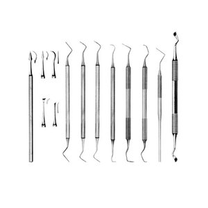 Instruments de remplissage dentaire avec embouts de précision Outils de remplissage composites de haute qualité pour les cliniques dentaires Professionnel dentaire - Product Image 2