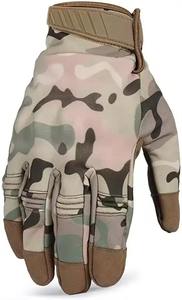 Gants tactiques en cuir de haute qualité pour hommes pour le cyclisme, les sports de plein air, logo personnalisable, gants de moto anti-impact - Product Image 6