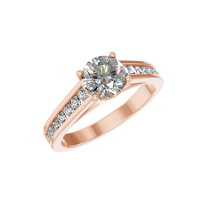 แหวนเงินแท้ 925 ชุบโรเดียม ประดับเพชรโมอิสซาไนต์ทรงโซลิแทร์ สำหรับผู้หญิง งานแต่งงาน งานหมั้น ปรับแต่งได้ รับผลิตแบบ OEM ODM - Product Image 3