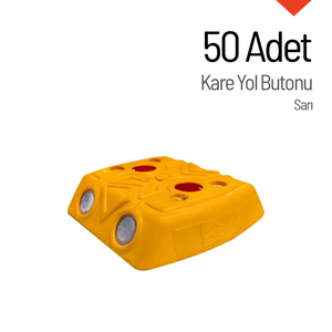 50 clous de signalisation solaires (réflecteurs blancs) - Sécurité routière et haute visibilité - Product Image 3