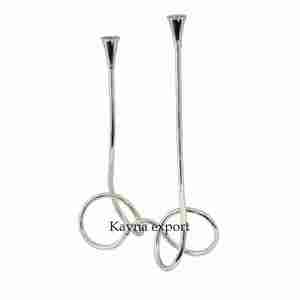 Meilleure vente bougeoir de table en métal dernier design fantaisie pour la décoration intérieure festivités de Noël autres bougeoirs bougie - Product Image 4