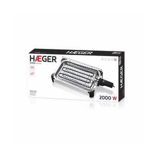 Griglia elettrica 2000W 395x240mm Grillie (Haeger GR-200.006A) - Product Image 3