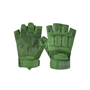 Transpirable Ultimate Personalizable Medio dedo Guantes de cuero Heavy Duty Levantamiento de pesas Fitness Gear Gimnasio Deportes Guantes de gimnasio duraderos - Product Image 5