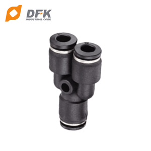 DFK Industrial Corp. Y Forma de ajuste rápido de 3 vías para sistemas de aire y tuberías de plástico - Product Image 1