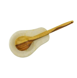 Beau porte-cuillère en marbre design look de qualité supérieure cuillère à café repos de cuillère en marbre à vendre - Product Image 1