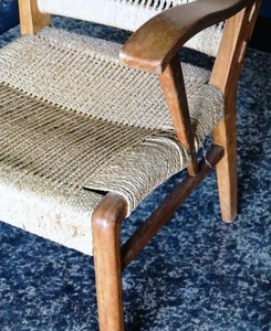 Chaise de salle à manger moderne de luxe de haute qualité teck chêne bois rotin osier pour bureau à domicile appartement entrepôt cave à vin Offre Spéciale - Product Image 5