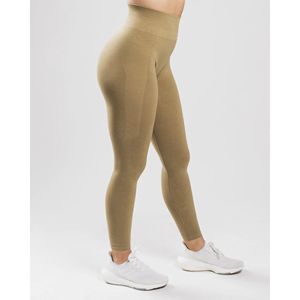 Venta al por mayor de talle alto, mallas suaves con control de barriga, pantalones no transparentes para correr y entrenar, mallas ligeras con patrón sólido - Product Image 4